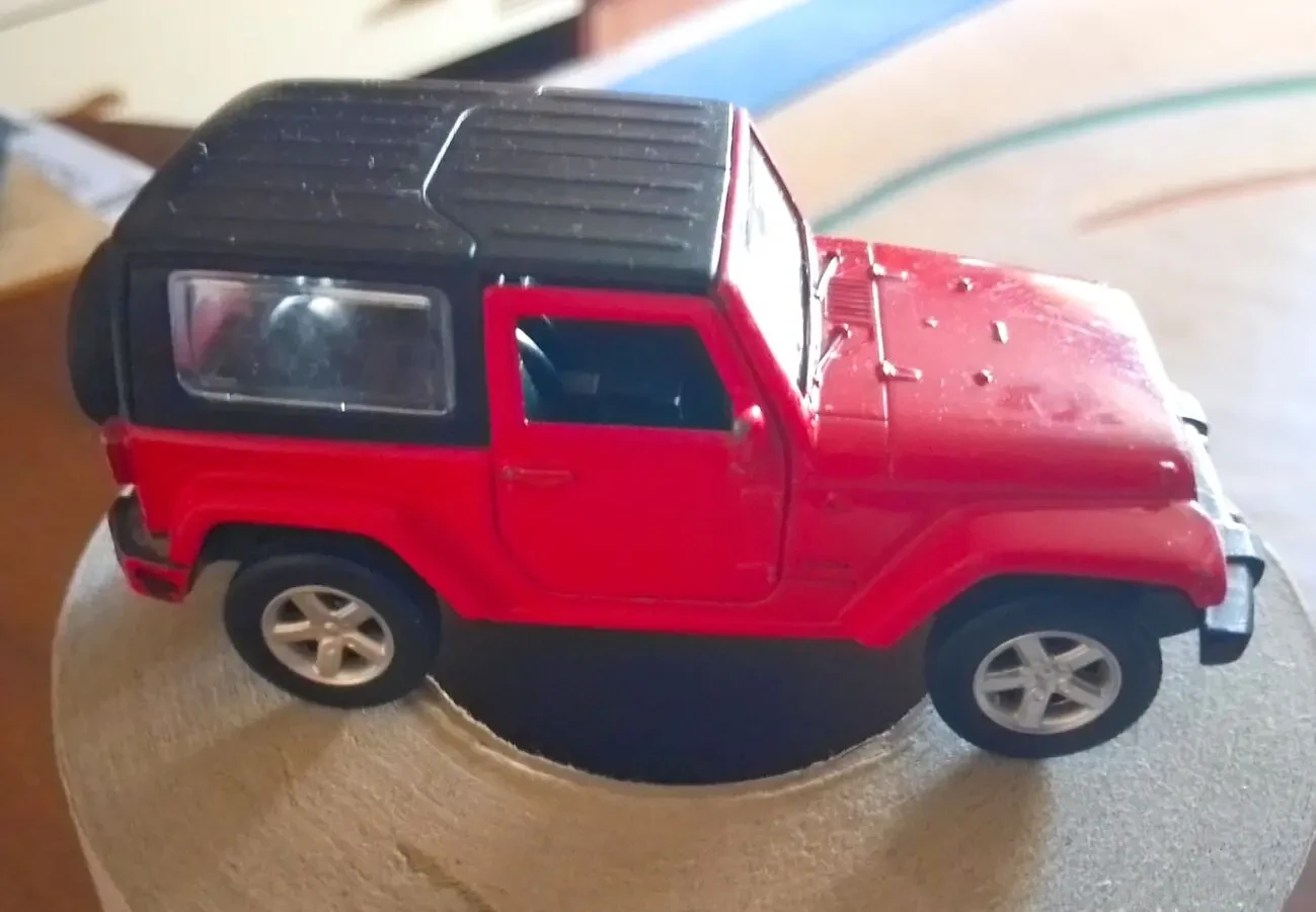 1:42 Модель Jeep Wrangler 2