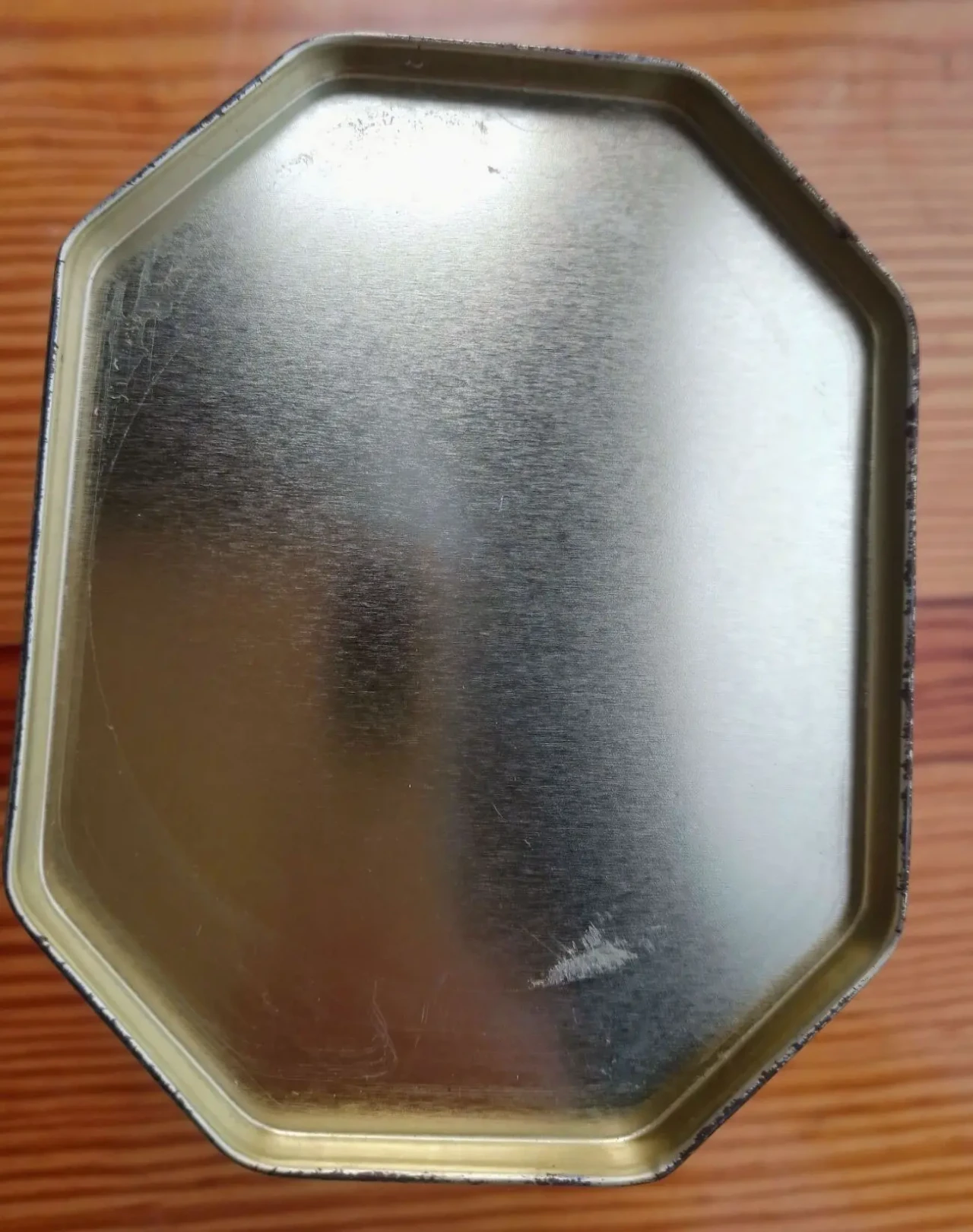 Жестяная коробочка ирис рисунок, с крышкой, 0.3 л, на декор 3