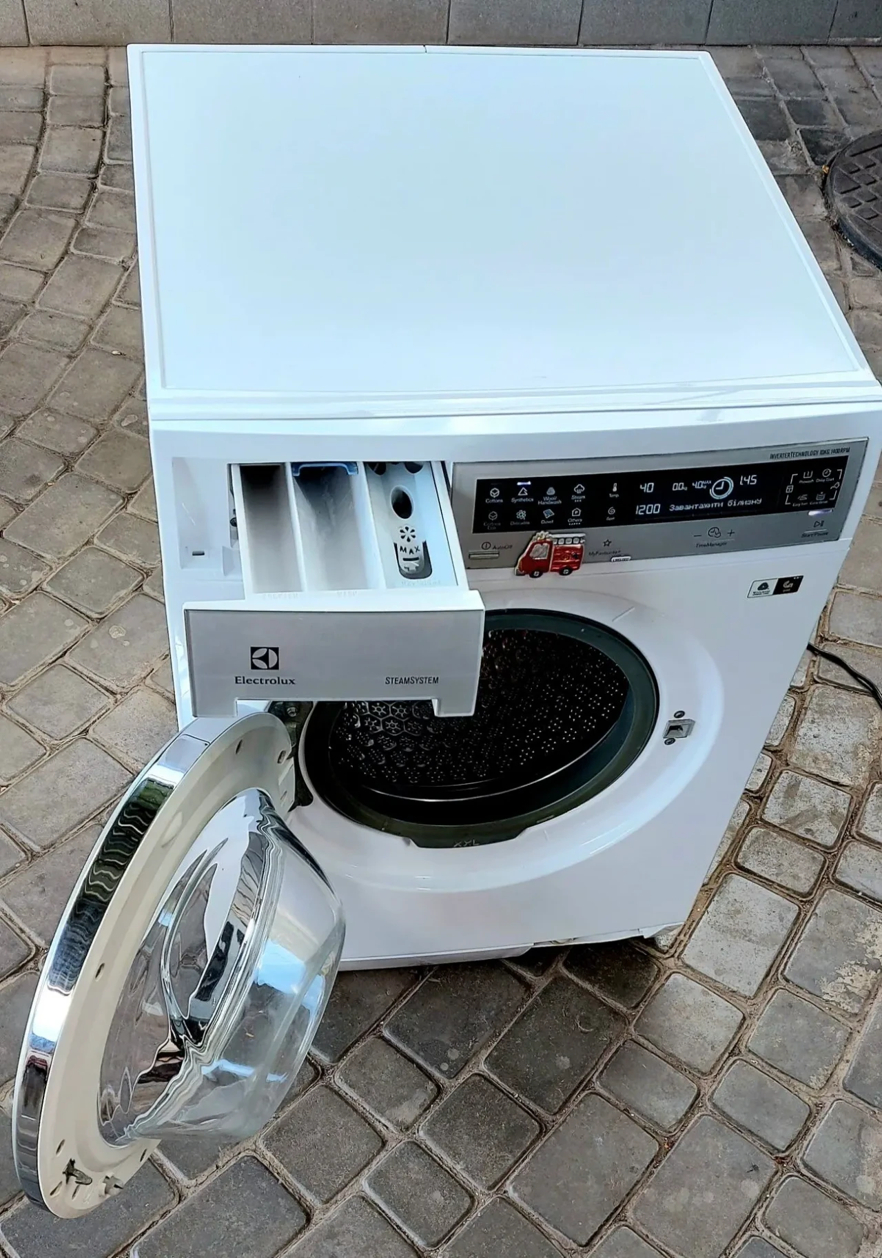 Пралка Electrolux, 10кг, 1400 об/хв, інвертор 3