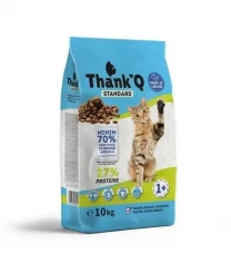 Сухий корм для котів зі смаком риби Thank'Q Standart, 10 кг