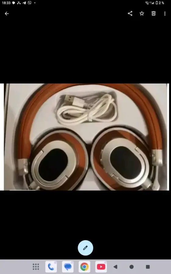 Нові бездротові навушники Lenovo LE602 Maillard Brown (Ретро стиль)