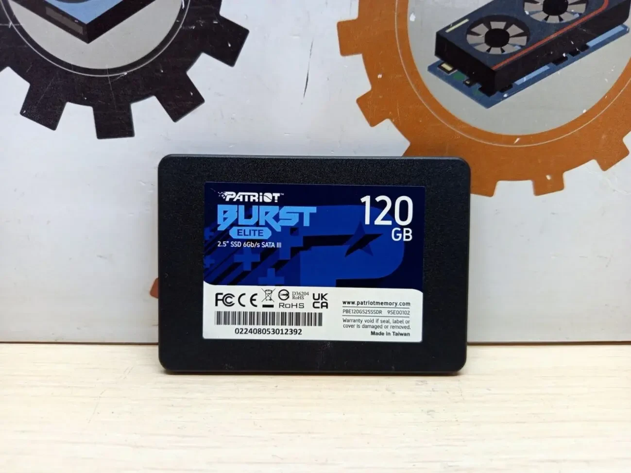SSD накопичувач PATRIOT Burst Elite 120 GB