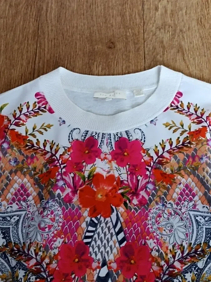 Ted Baker Красивая женская майка с трикотажем с шелком на 46-48 8