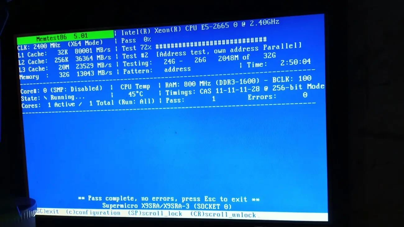 Серверная системная плата Supermicro MBD-X9SRA (S2011) (C602) ATX (Читать описание) 5