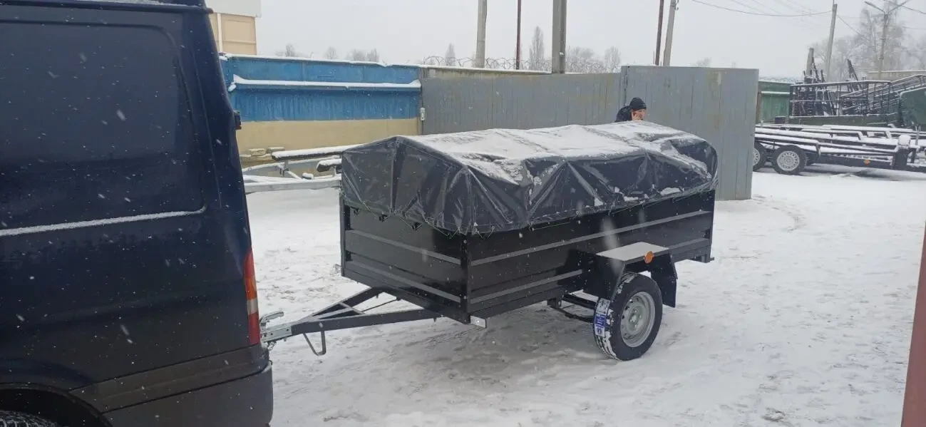 Прицепы от завода. Разные размеры прицепов. 6