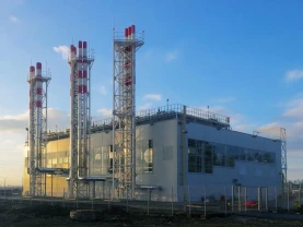 Теплоелектростанція на базі Siemens SST-300 з використанням природного газу та біомаси