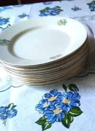 Посуда тарелки тарелка Будянские  