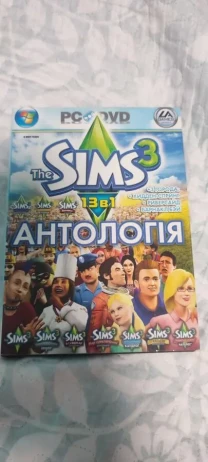 DVD-диск для ПК с сборником «The Sims 3. Антология 13 в 1».