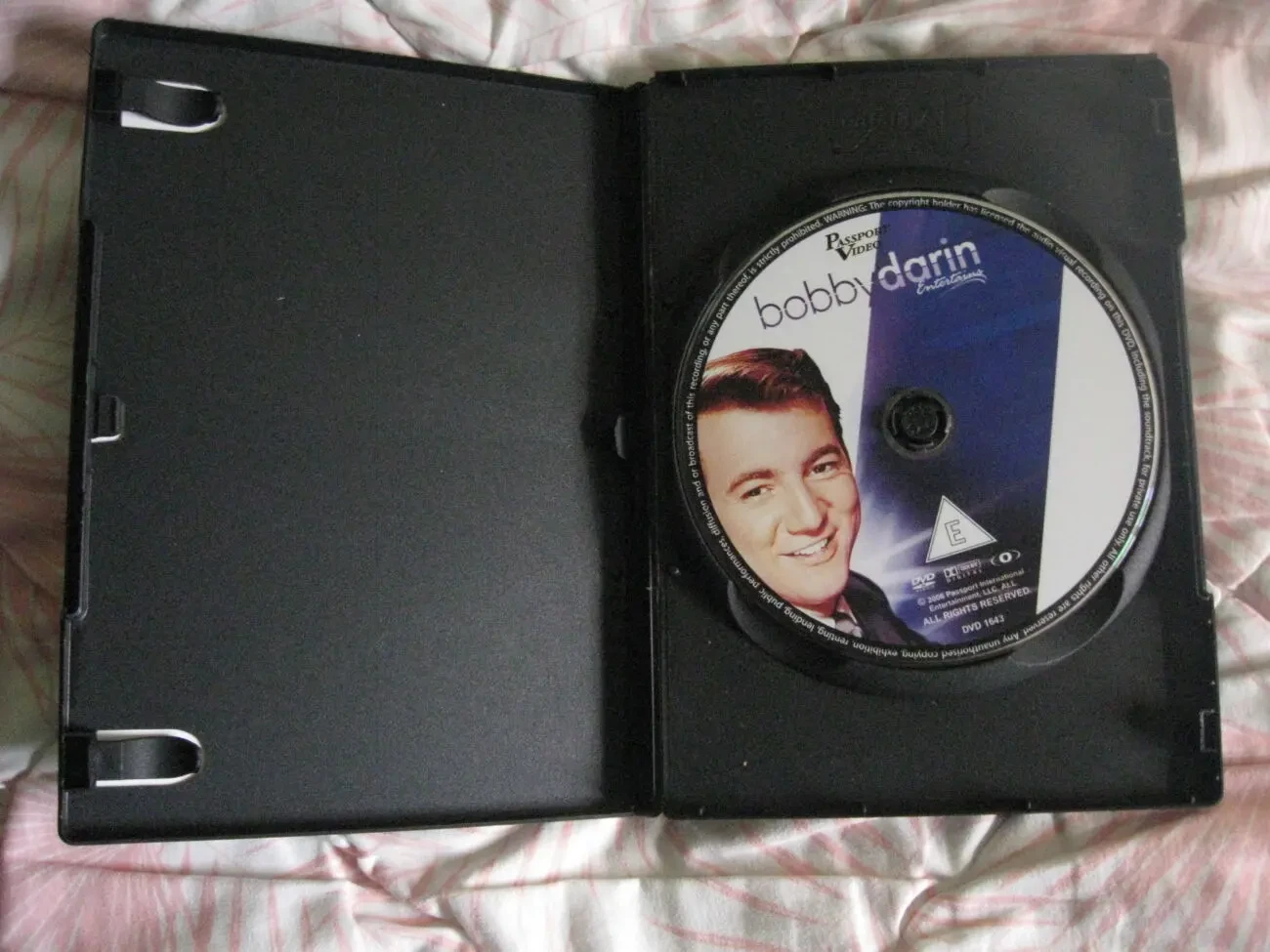 DVD диск концерта джазмена Bobby Darin, оригінал 2