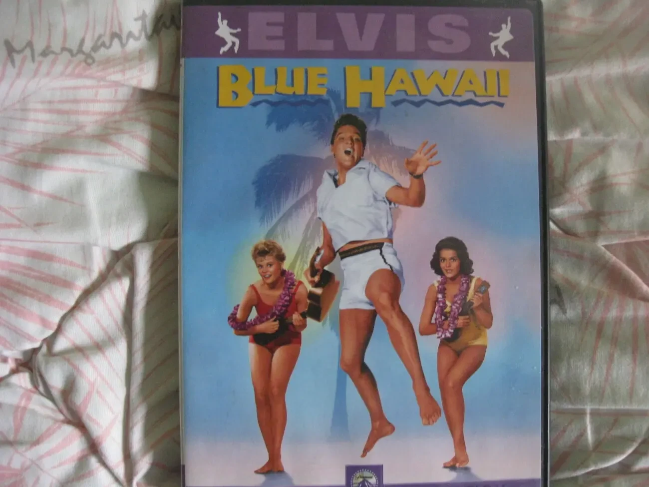 DVD диск з музичним фільмом Blue Hawaii за участю Елвіса Преслі, оригінал