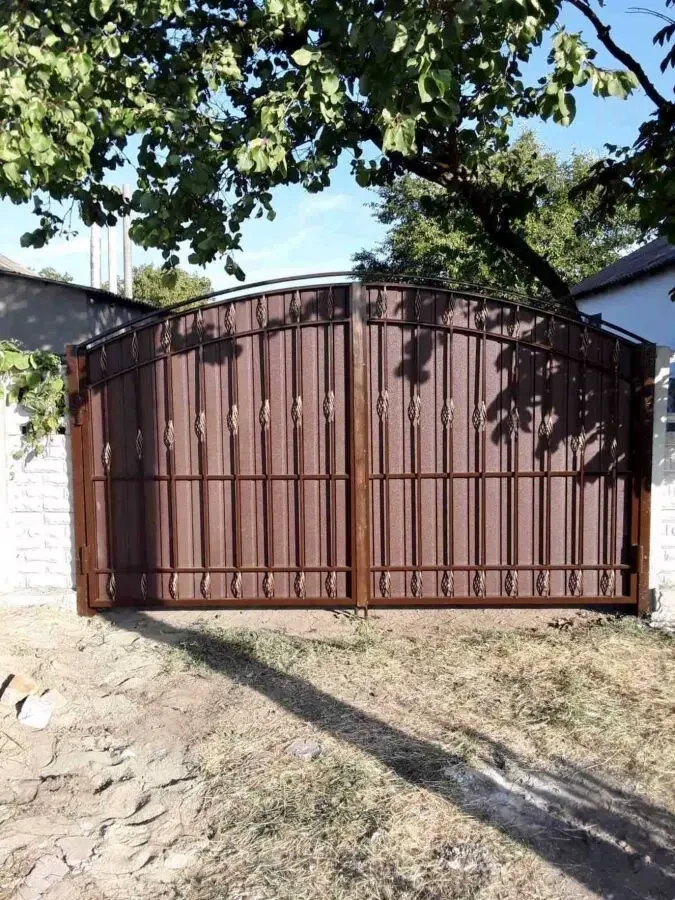 виполняем все види установки заборов 6