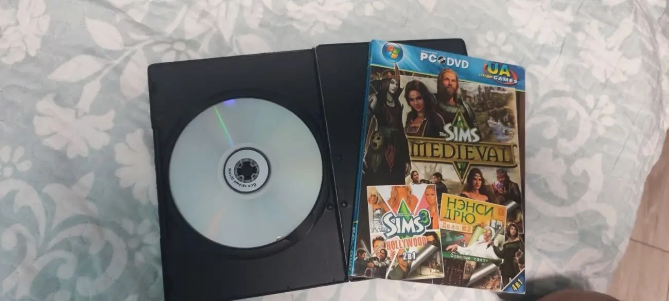 Игровой сборник формата «4 в 1» на PC DVD Nancy Drew , The Sims 3 5