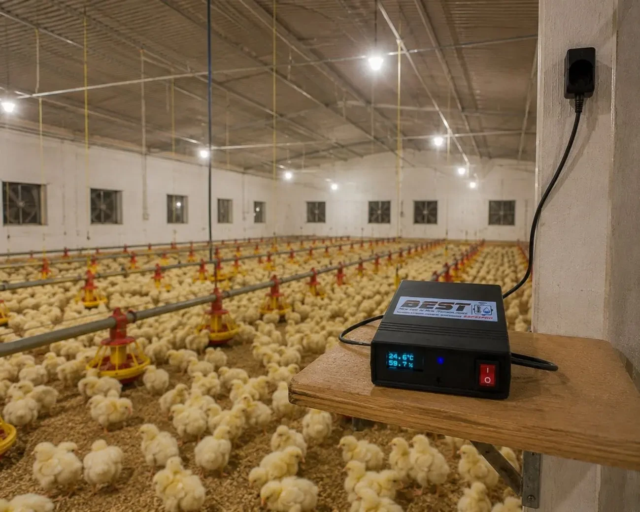 Інтелектуальна система моніторингу температури та вологості  Incubators Best — ESP32 4