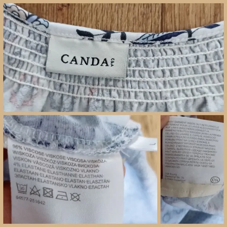 C&A Canda Футболка женская разноцветная на 52 6