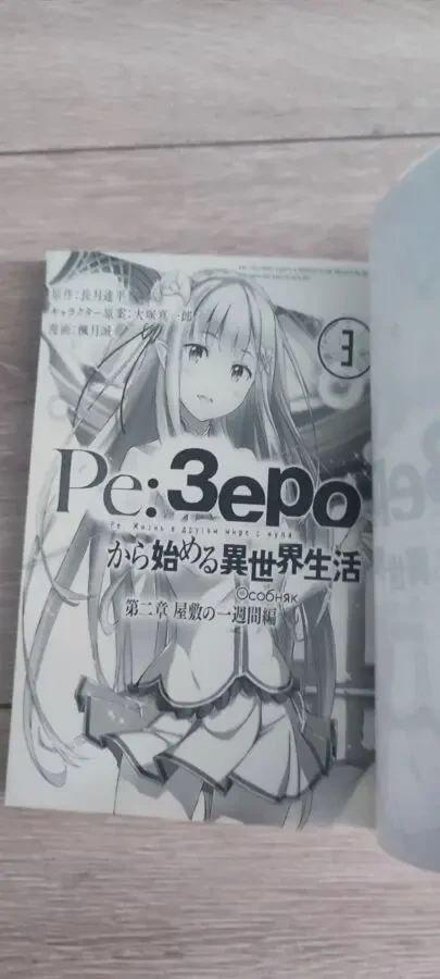 Комплект ранобэ Re:Zero   (Ре Зеро) — 3 тома   (включая EX) от Rise Manga 5