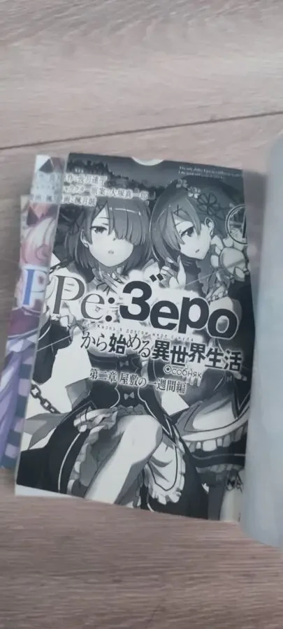 Комплект ранобэ Re:Zero   (Ре Зеро) — 3 тома   (включая EX) от Rise Manga 7