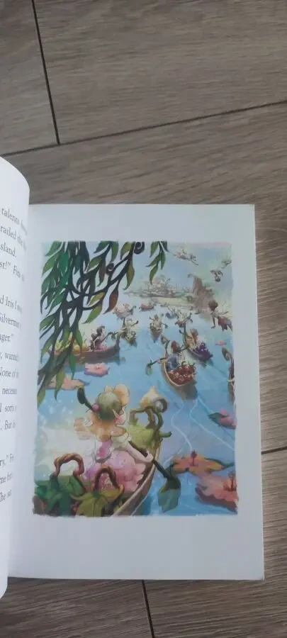 художественная книга на английском языке «Silvermist and the Ladybug Curse» (автор Gail Herman) 2
