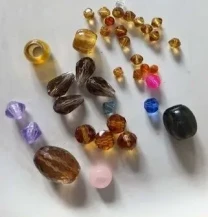 Набір бисер бусины бісер бусинки прозорі різнокольорові , For Hand Made, рукоділля, виробів, творчості