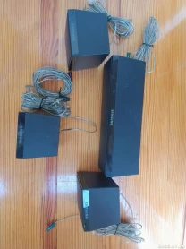 Динамики объемные Samsung Surround Ps-es1-3 колонки спикеры черные Динамики объемные Samsung Surround Ps-es1-3 колонки спикеры черные