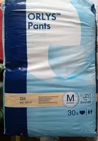 Трусы Подгузники підгузки Памперсы для взрослых Orlys Pants M Унисекс ,  1 упаковка 30 шт