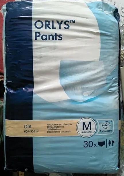Трусы Подгузники підгузки Памперсы для взрослых Orlys Pants M Унисекс ,  1 упаковка 30 шт 9