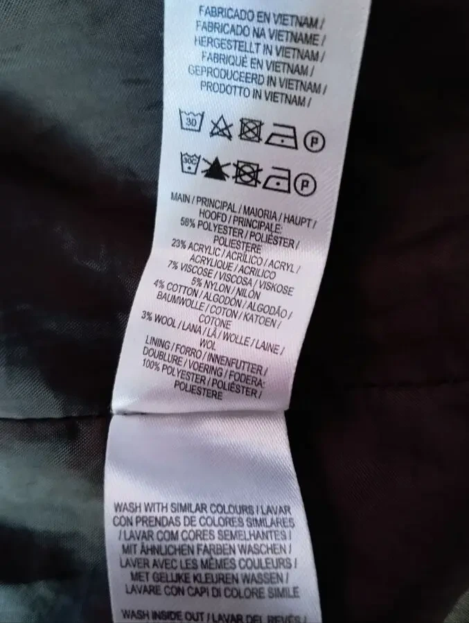 Пальто гусяча лапка від Primark 44 розмір 6