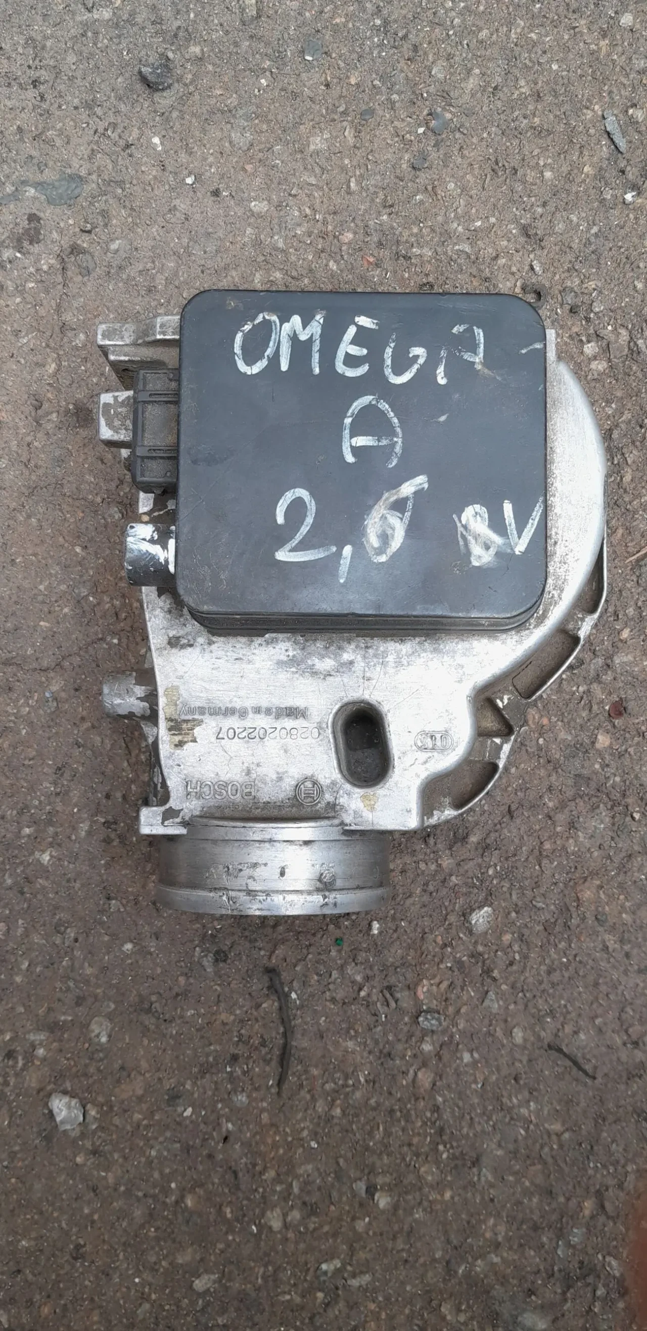 0280202207 расходомер воздуха M.A.F.  Opel Omega 2.6 Сенатор