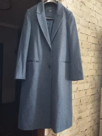 Пальто прямого крою від M&S 46-48 розмір