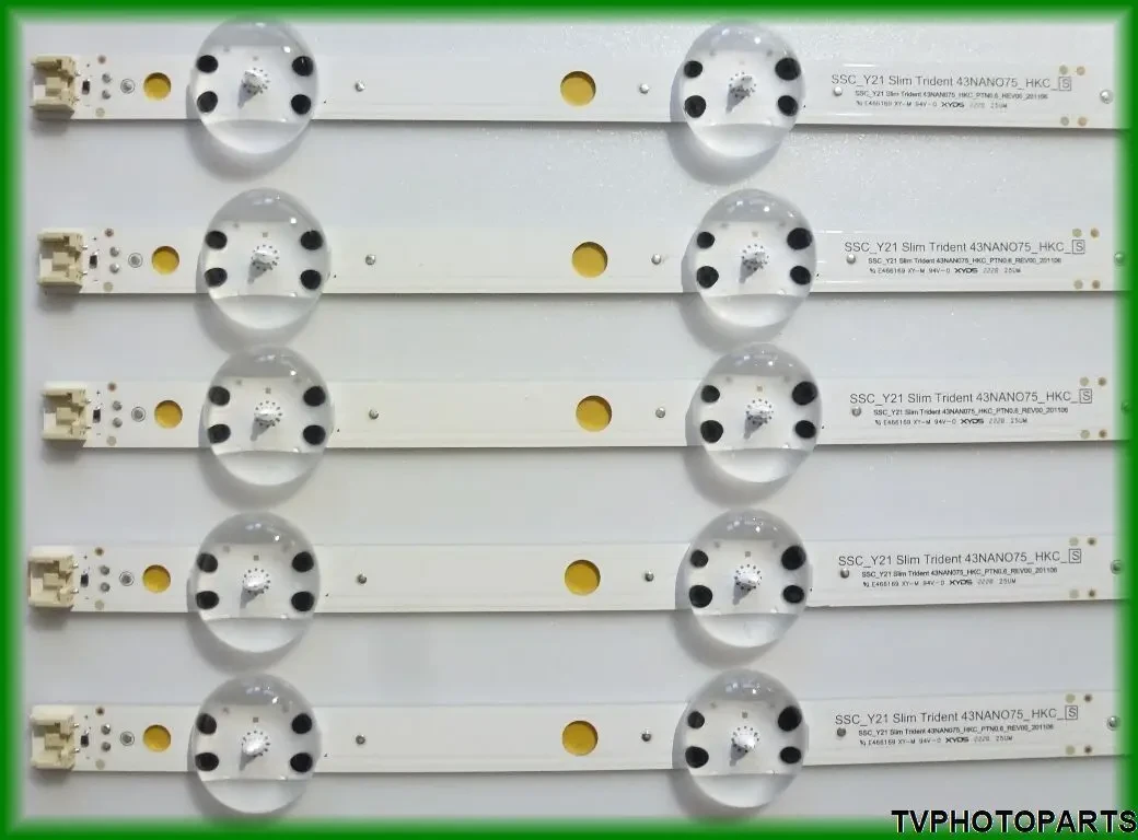LED підсвітка SSC_Y21 Slim Trident 43NANO75_HKC_S для телевізора LG 43NANO766 2