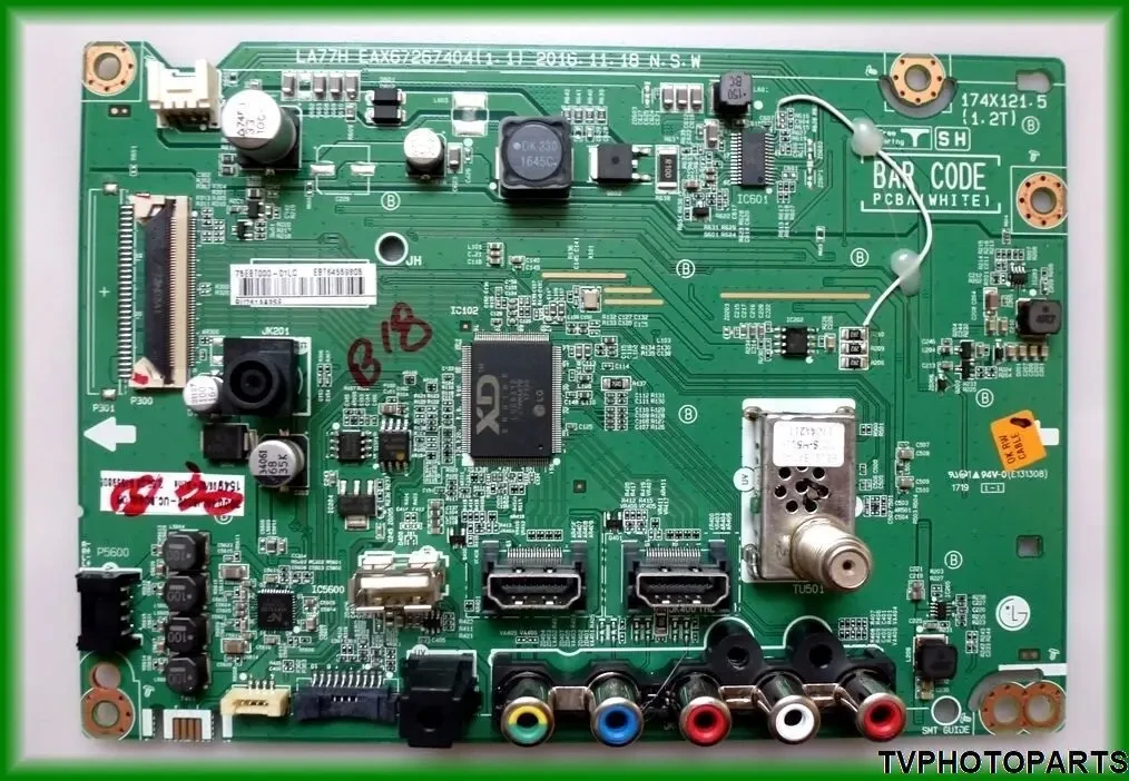 плата Main board EAX67267404 (1.1), EBT64559805 для телевізора LG 49LJ5100