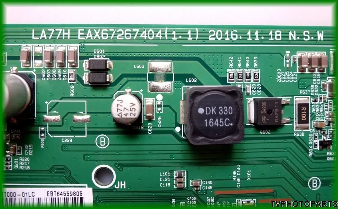 плата Main board EAX67267404 (1.1), EBT64559805 для телевізора LG 49LJ5100 2