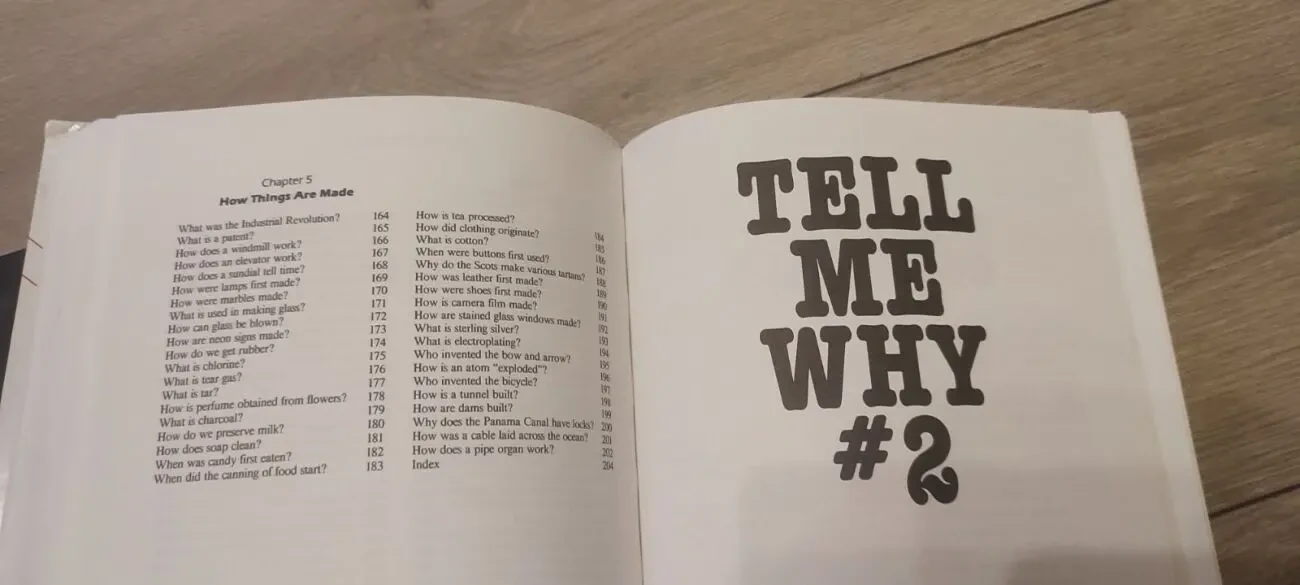 Книга «The Big Book of Tell Me Why» Arkady Leokum издательство «Barnes & Noble» 7