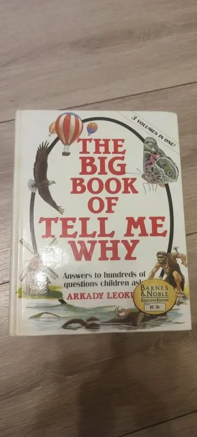 Книга «The Big Book of Tell Me Why» Arkady Leokum издательство «Barnes & Noble»