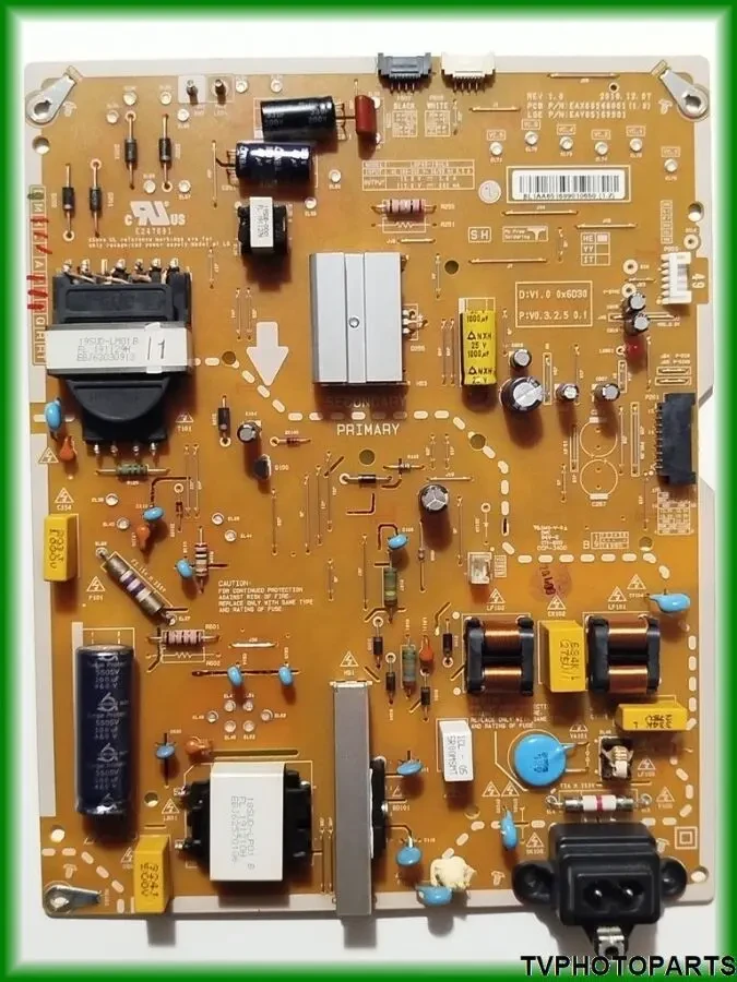 плата блок живлення LGP49-19UL6 EAX68248001 (1.9) для телевізора LG 49SM90007LA