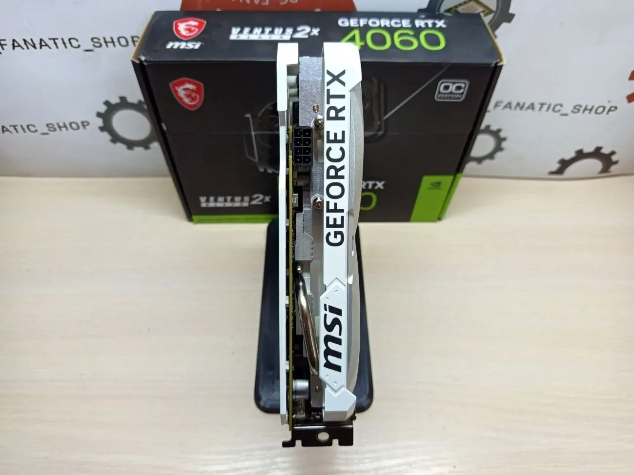 Відеокарта MSI GeForce RTX 4060 Ventus 2X WHITE 8G OC 8GB 2