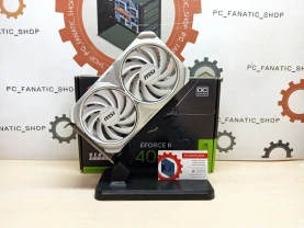 Відеокарта MSI GeForce RTX 4060 Ventus 2X WHITE 8G OC 8GB