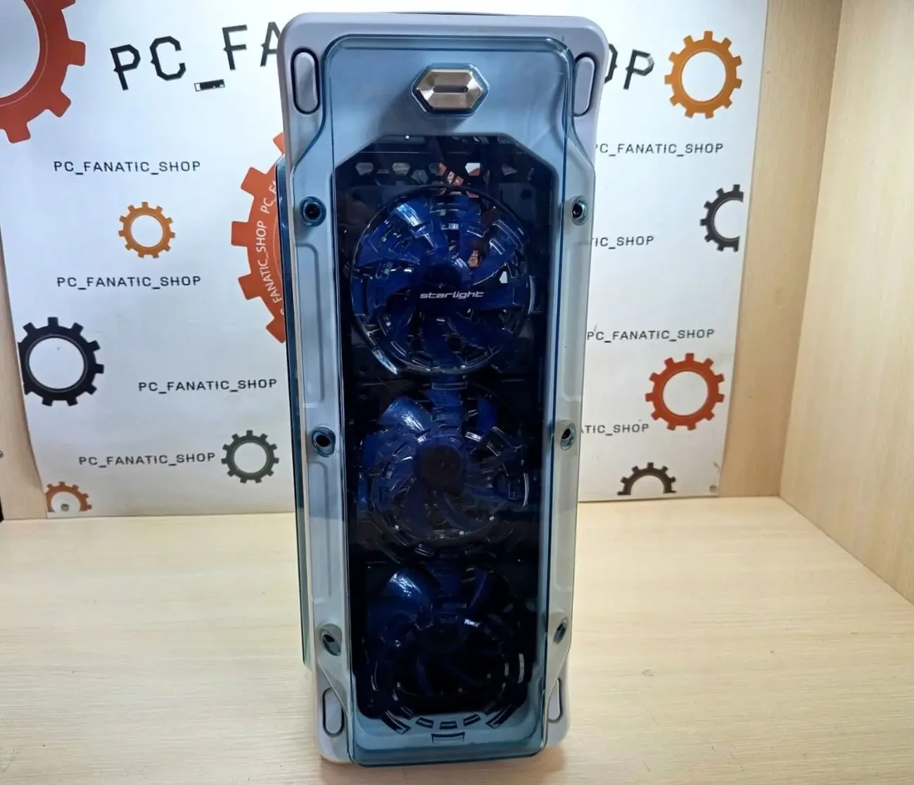 Корпус Gamemax StarLight W-Blue 2