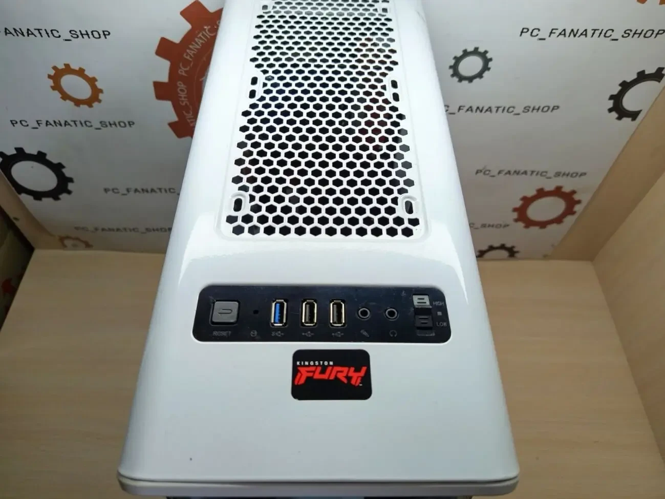 Корпус Gamemax StarLight W-Blue 4