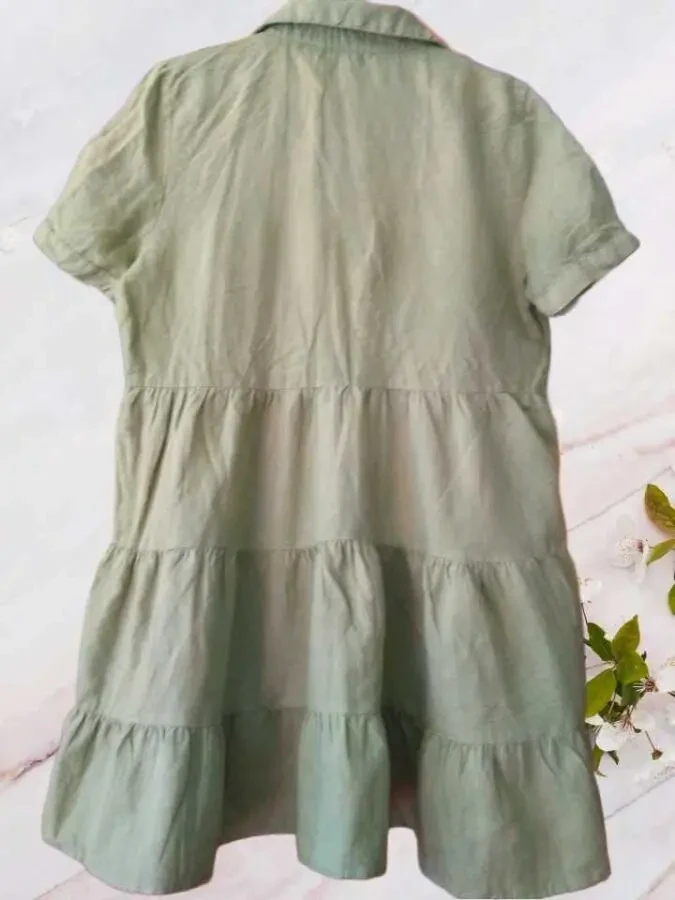 Жіноча сукня льон/котон Zara р.48-50 2