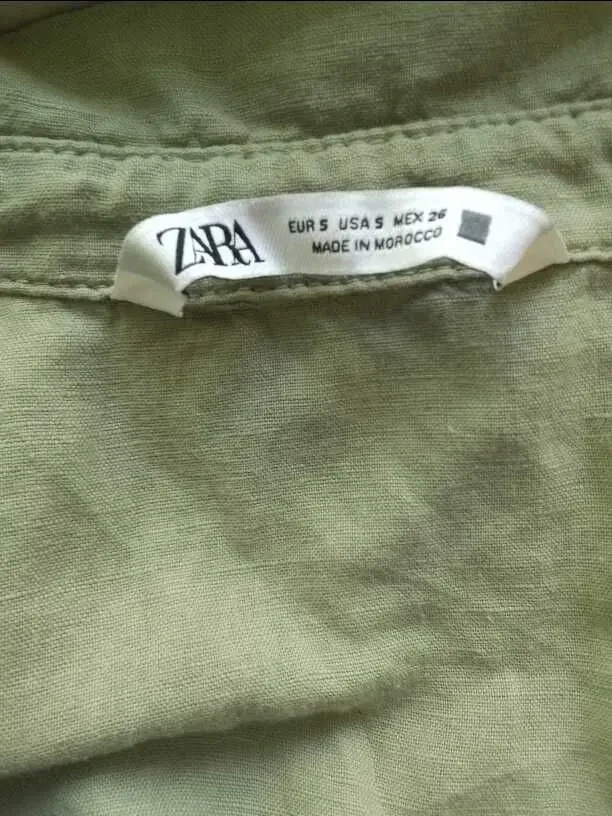 Жіноча сукня льон/котон Zara р.48-50 7