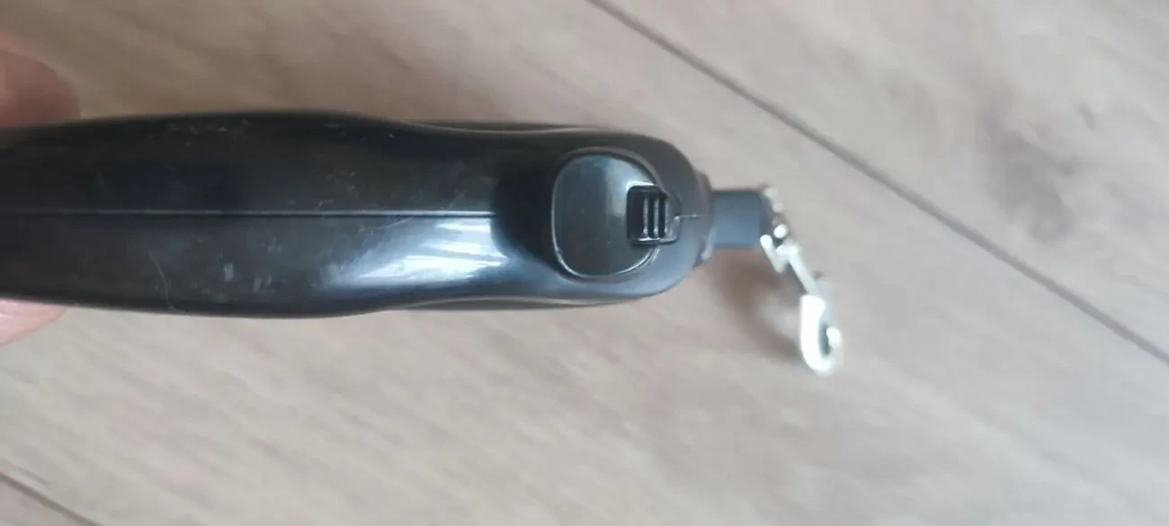 Черный поводок-рулетка для собак, бренда COLLAR. 3