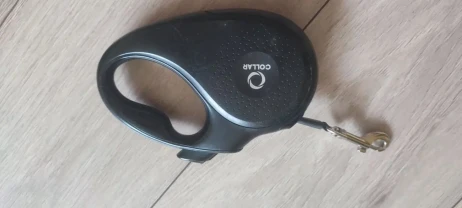 Черный поводок-рулетка для собак, бренда COLLAR.