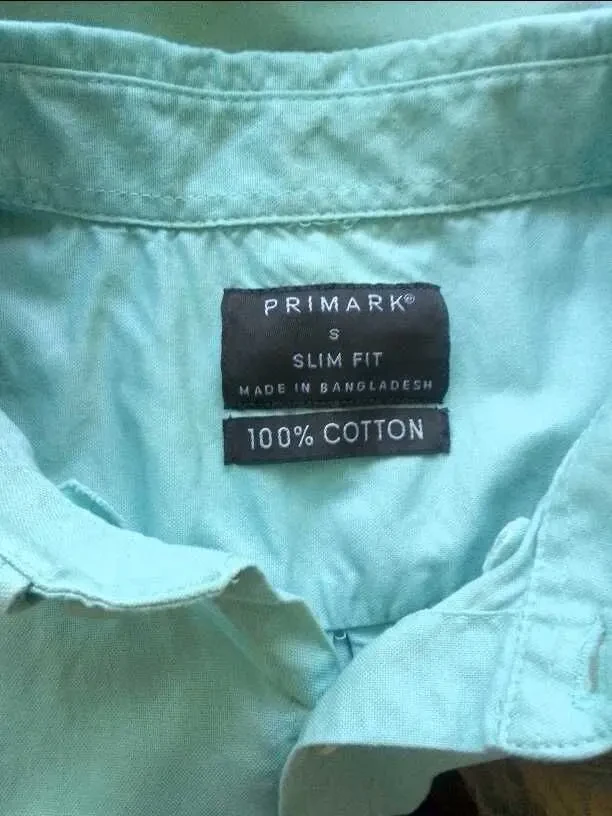 Котонова чоловіча сорочка Primark р.50-52. 8