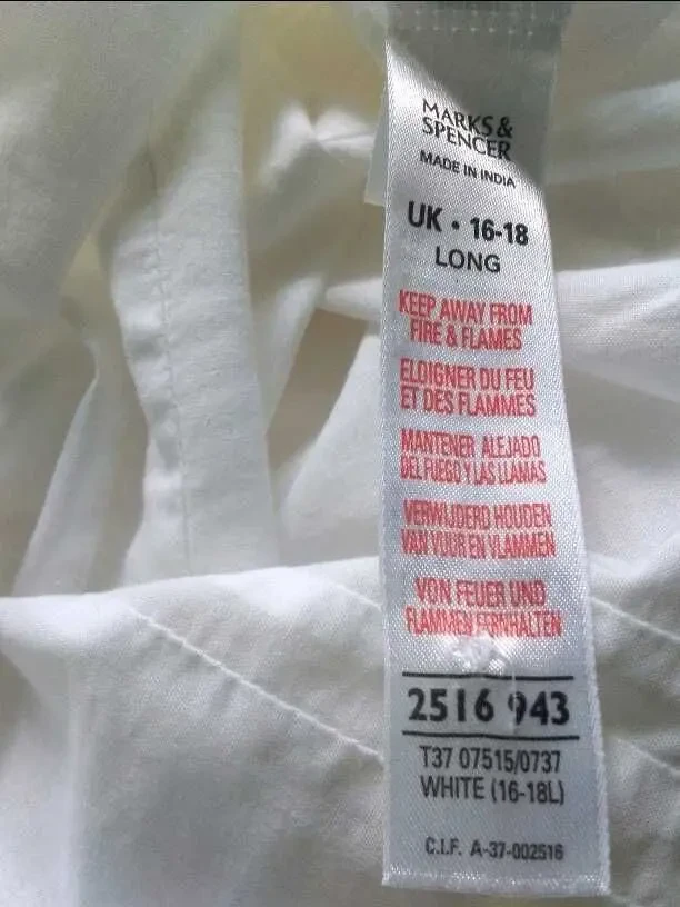 Котонова жіноча сорочка максі M&S р.54-58. 9