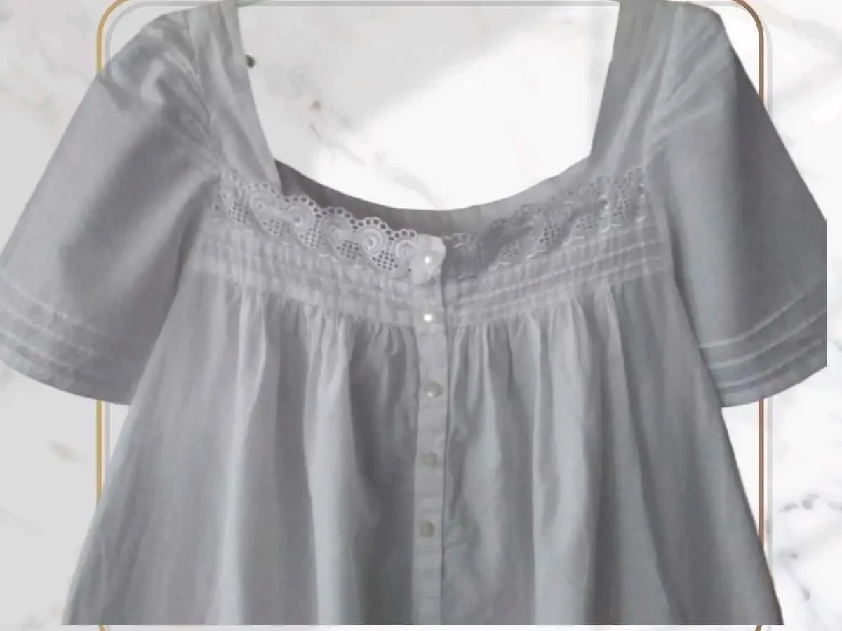 Котонова жіноча сорочка максі M&S р.54-58. 4