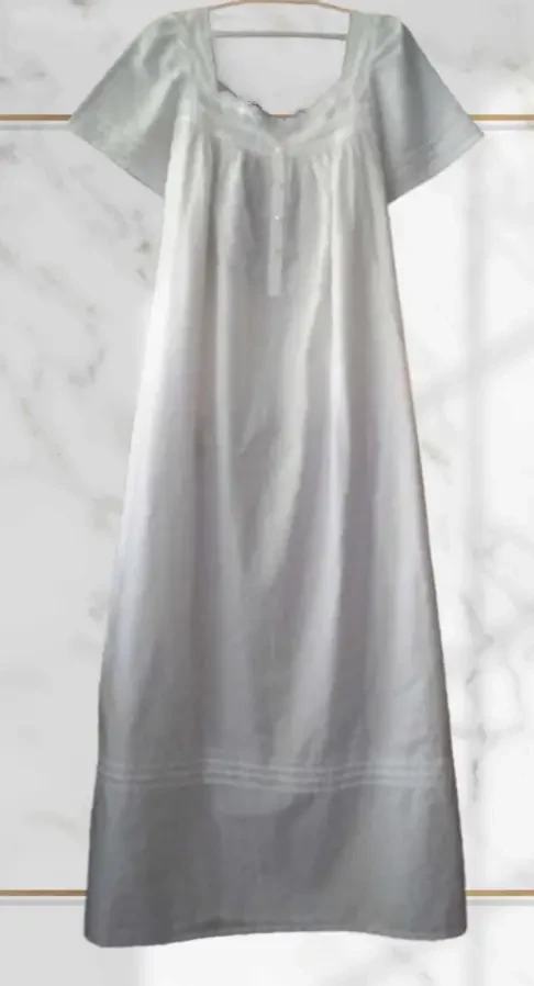 Котонова жіноча сорочка максі M&S р.54-58. 2