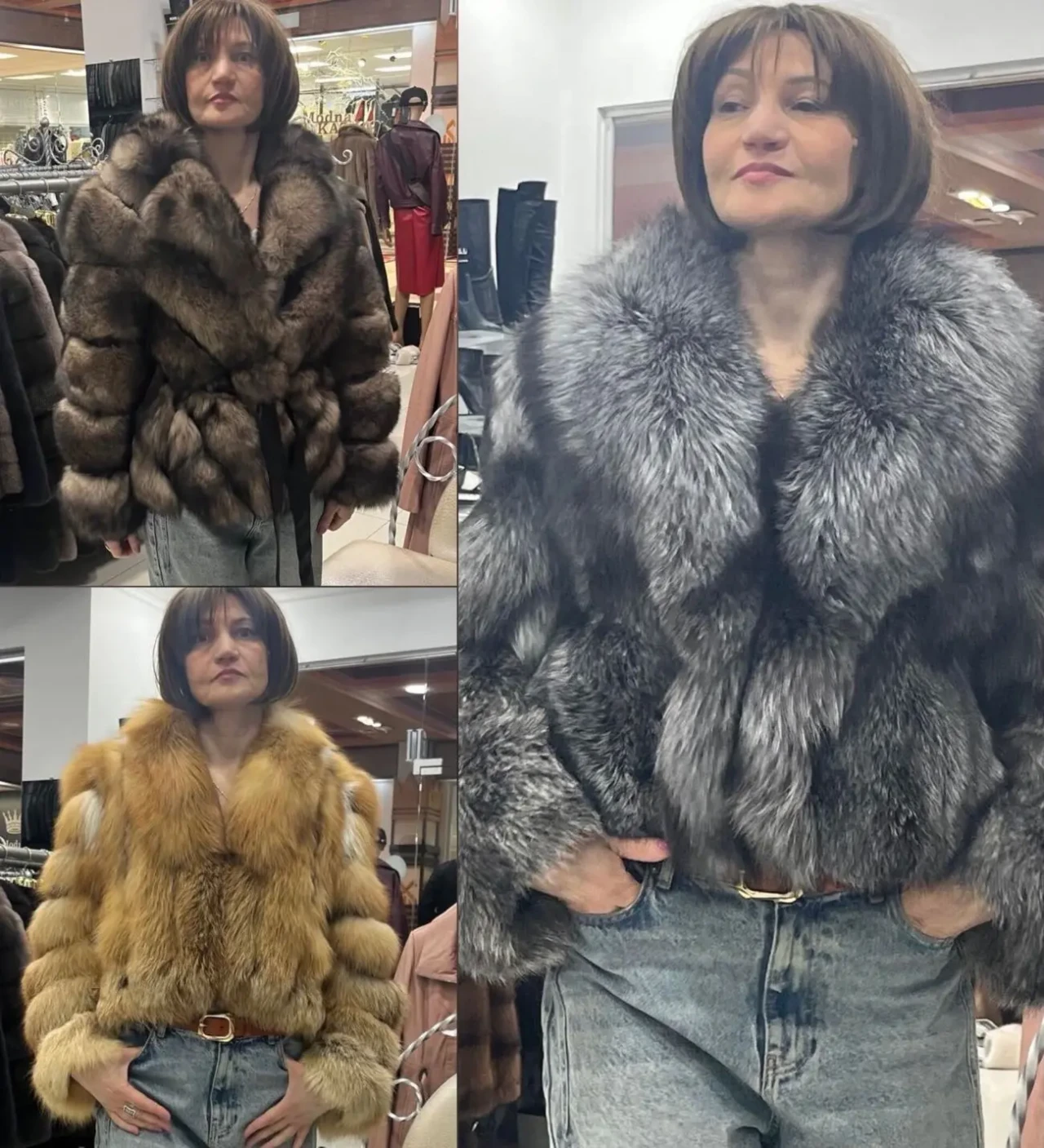 Шуби фінський песець,фінська чорнобурка,лисиця