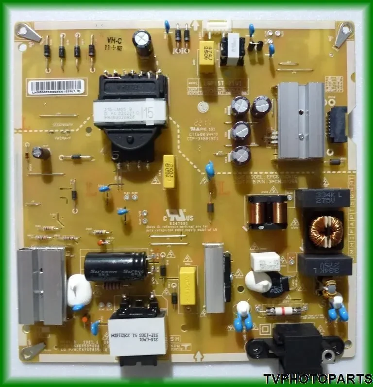 плата блок живлення LGP55T-21U1 EAX69502604 (1.0) EAY65895656 для телевізора LG 55UQ81006