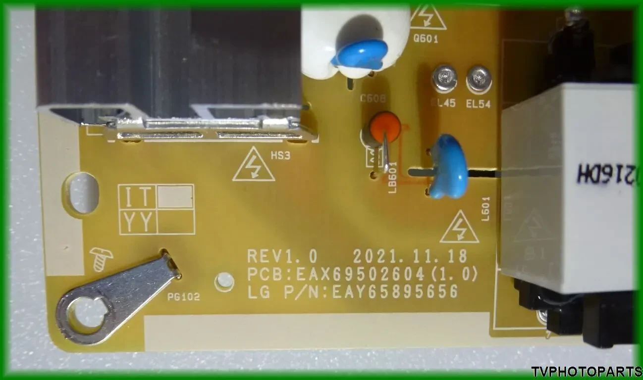 плата блок живлення LGP55T-21U1 EAX69502604 (1.0) EAY65895656 для телевізора LG 55UQ81006 3