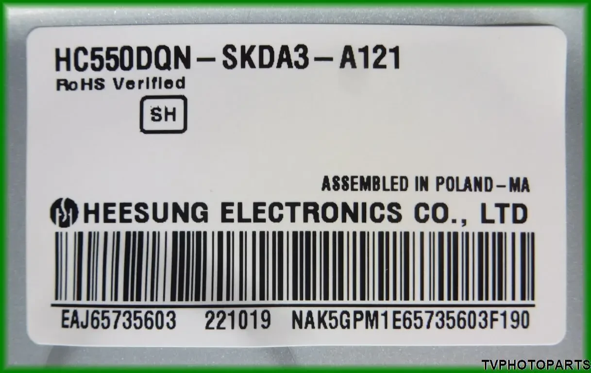 плата T-CON PT550GS01-4-C-2 для телевізора LG 55UQ81006 4